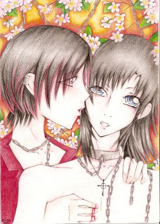 Josh a Aki od Etutky-chan for me